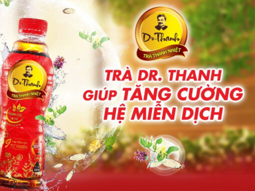 Thùng 24 chai trà thanh nhiệt Dr.Thanh 330ml - Hình ảnh 3