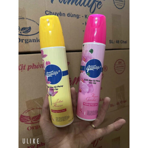 Nước hoa xịt phòng cao cấp Familife 350ml - Hình ảnh 3