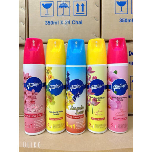 Nước hoa xịt phòng cao cấp Familife 350ml - Hình ảnh 5