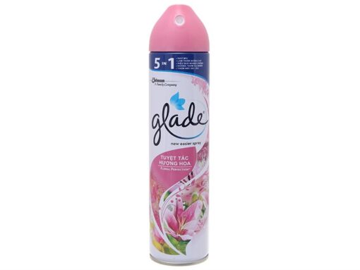 Xịt phòng Glade tuyệt tác hương hoa 280ml - Hình ảnh 2