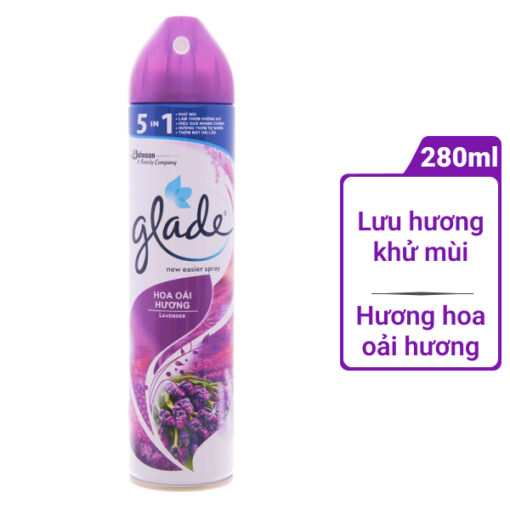 Xịt phòng Glade Hương hoa oải hương 280ml
