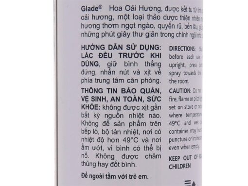 Xịt phòng Glade Hương hoa oải hương 280ml - Hình ảnh 4