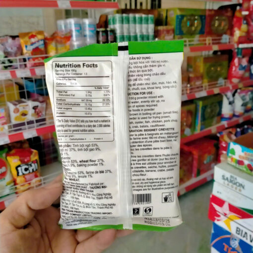 Bột chiên giòn Vĩnh Thuận gói 150g - Hình ảnh 3